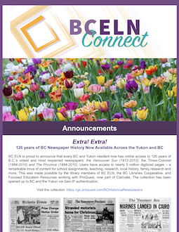 Connect Newsletter Front Page