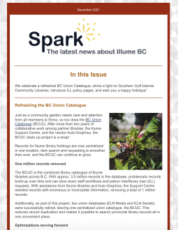 Preview of Illume Spark December 2021