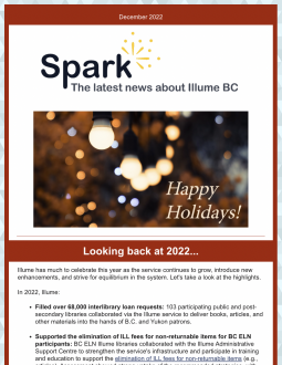 Preview of Illume Spark December 2022