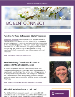 Screenshot of the May 2023 issue of Connect